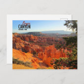 Carte postale Bryce Canyon (Devant / Derrière)