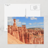 Carte postale - Bryce Canyon Hoodoos (Devant / Derrière)