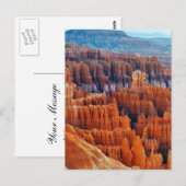 Carte Postale Bryce Canyon Hoodoos (Devant / Derrière)