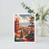 Carte Postale Bryce Canyon National Park Utah USA (Debout devant)