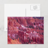 Carte Postale Bryce Canyon, Utah, États-Unis (Devant / Derrière)