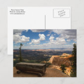 Carte Postale Bryce Canyon Vista (Devant / Derrière)