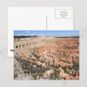 Carte Postale Bryce Point à Bryce Canyon National Park (Devant / Derrière)