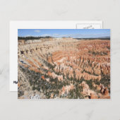 Carte Postale Bryce Point au parc national du canyon Bryce (Devant / Derrière)
