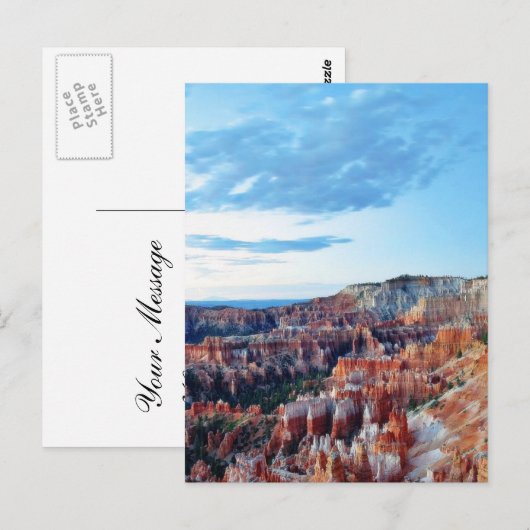 Carte Postale Bryce Sunrise (Devant / Derrière)