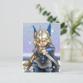 Carte postale Brynhild (Debout devant)