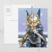 Carte postale Brynhild (Devant / Derrière)