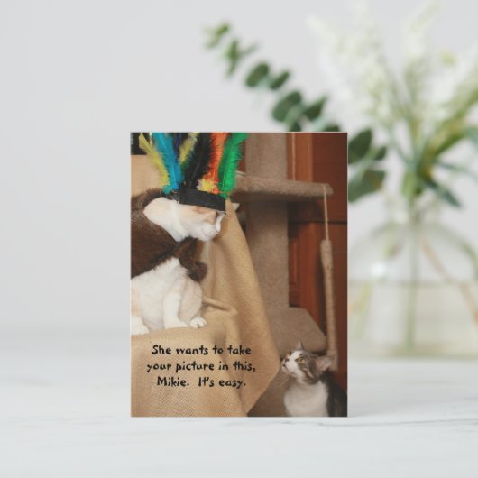 Carte Postale Bubba Coaching Mikie (Debout devant)