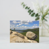 Carte Postale Bubble Rock Acadia Park, MOI (Debout devant)