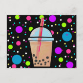 Carte Postale Bubble Tea - Bubble Arrière - plan (Devant)