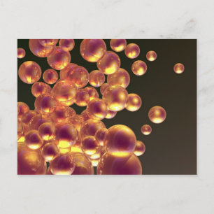 Carte Postale Bubbles