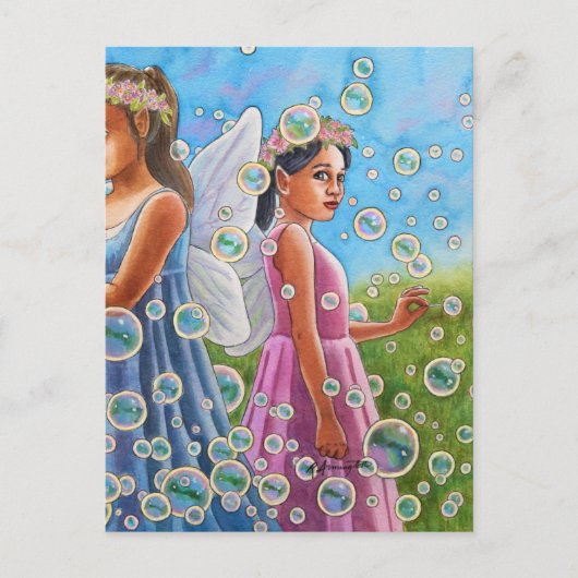 Carte Postale Buble Fairies (Devant)
