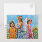 Carte Postale Buble Fairies (Devant / Derrière)