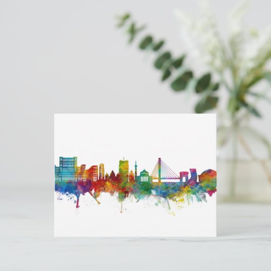 Carte postale Bucarest Romania Skyline (Debout devant)