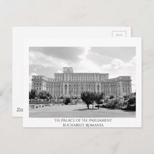 Carte Postale Bucarest, Roumanie (Devant / Derrière)