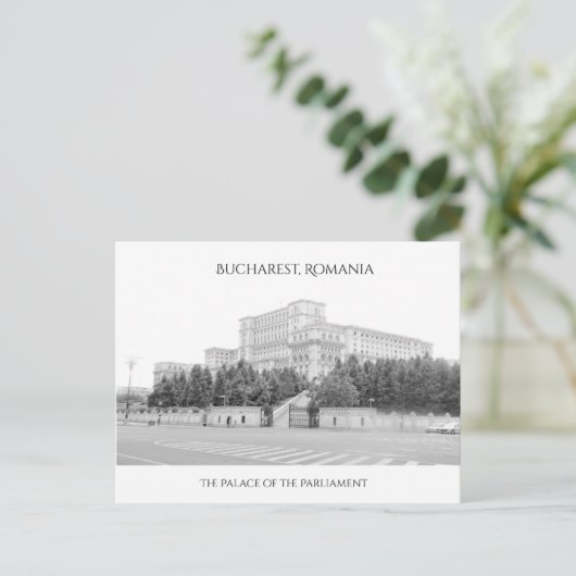 Carte Postale Bucarest, Roumanie (Debout devant)