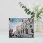 Carte postale Bucarest Roumanie (Debout devant)