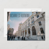 Carte postale Bucarest Roumanie (Devant / Derrière)