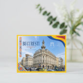 Carte Postale Bucharest Grand Hôtel Continental (Debout devant)