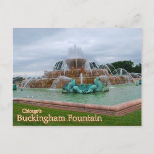Carte Postale Buckingham Fountain Chicago