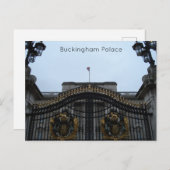 Carte postale Buckingham Palace (Devant / Derrière)