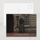 Carte postale Buckingham Palace (Devant / Derrière)