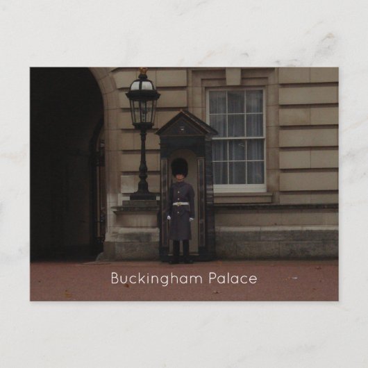 Carte postale Buckingham Palace (Devant)