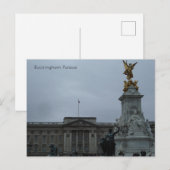 Carte postale Buckingham Palace (Devant / Derrière)