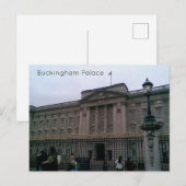 Carte postale Buckingham Palace (Devant / Derrière)
