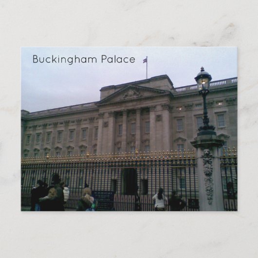 Carte postale Buckingham Palace (Devant)