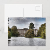 Carte postale Buckingham Palace (Devant / Derrière)