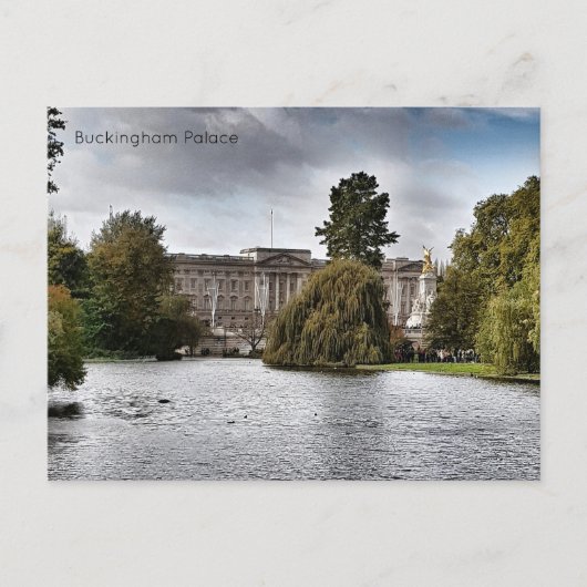 Carte postale Buckingham Palace (Devant)