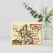 Carte Postale Buckinghamshire Comté Angleterre Ancien Antiquaire (Debout devant)