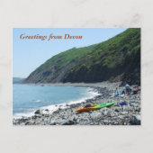 Carte Postale Bucks Mills Beach, Devon (Devant)