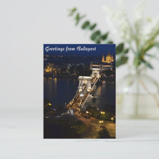 Carte postale Budapest (Debout devant)