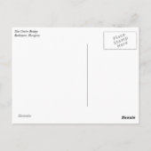 Carte postale Budapest (Dos)