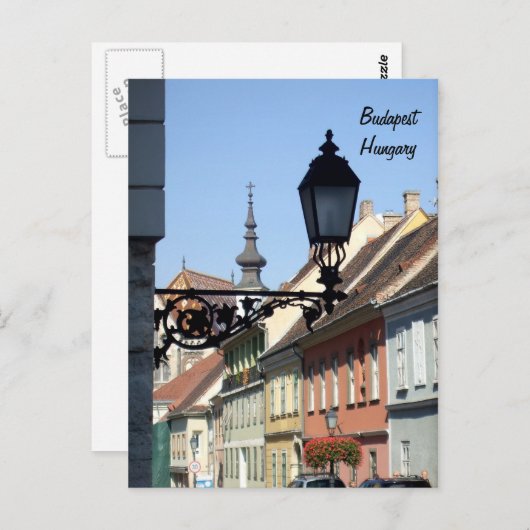 Carte Postale Budapest (Devant / Derrière)