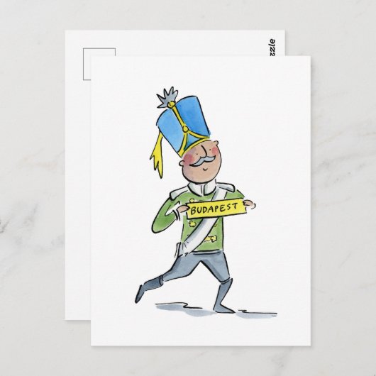 Carte Postale Budapest (Devant / Derrière)