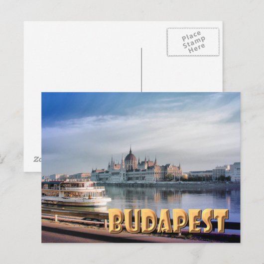 Carte Postale Budapest (Devant / Derrière)