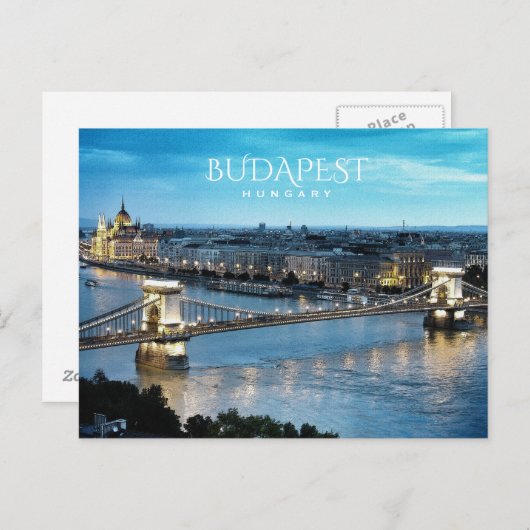 Carte Postale Budapest (Devant / Derrière)
