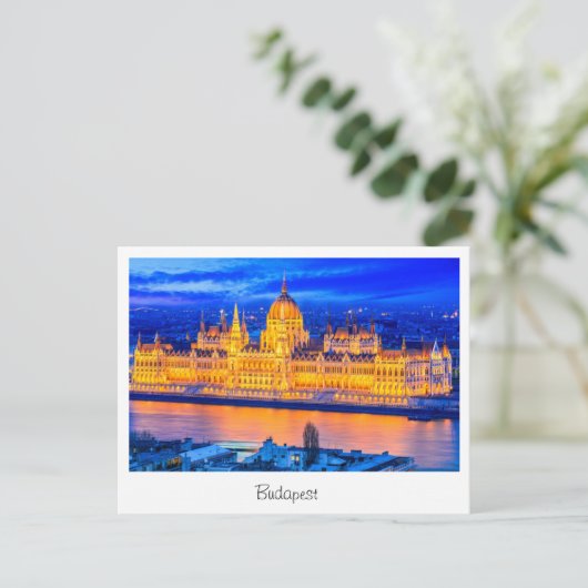 Carte postale Budapest (Debout devant)