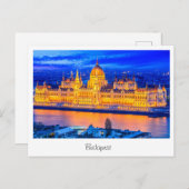 Carte postale Budapest (Devant / Derrière)