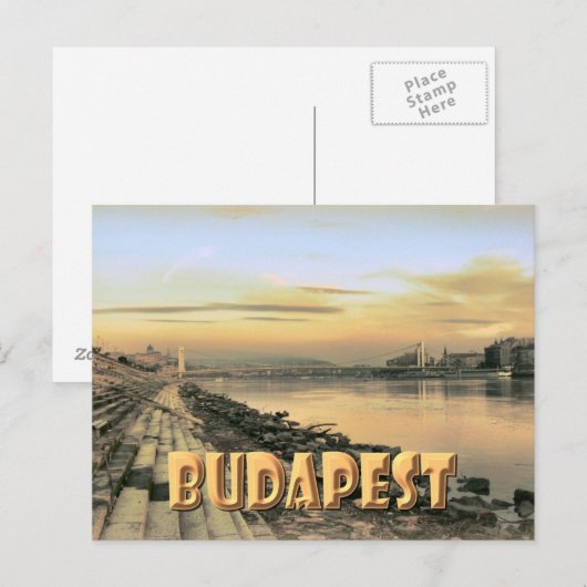 Carte Postale Budapest (Devant / Derrière)