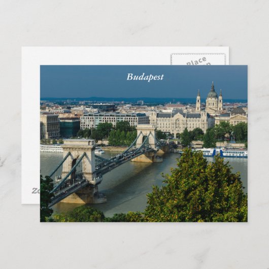 Carte Postale Budapest (Devant / Derrière)