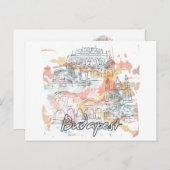 Carte Postale Budapest (Devant / Derrière)