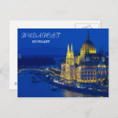 Carte Postale Budapest (Devant / Derrière)
