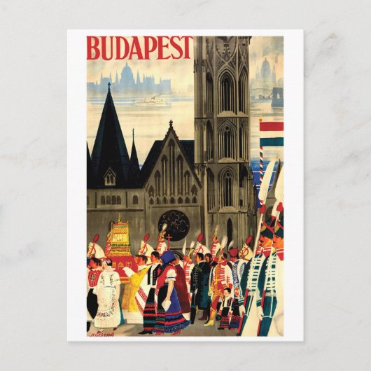 Carte Postale Budapest (Devant)