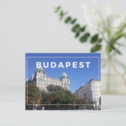 Carte postale Budapest (Debout devant)