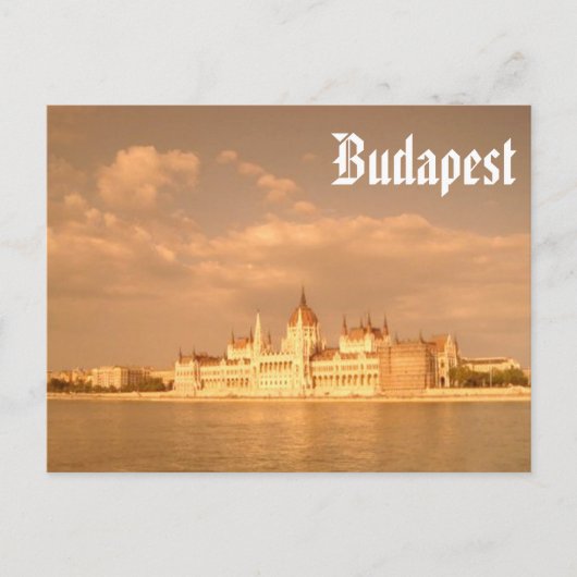 Carte Postale Budapest (Devant)