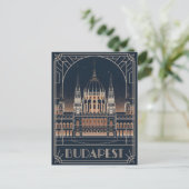 Carte Postale Budapest Art déco vintage (Debout devant)